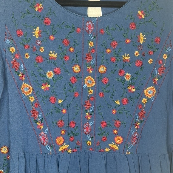 ALTAR'D STATE LONG SLEEVE FLORAL BOHO TOP (SIZE S) - Picture 4 of 7